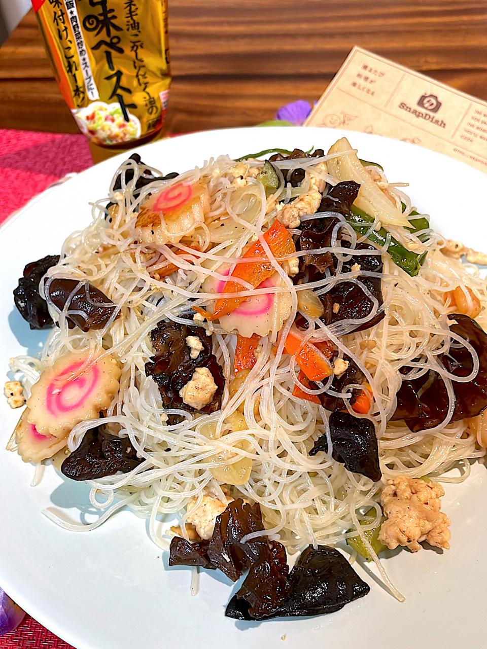 cooldo香味ペーストを使って★焼きビーフン★節約レシピ！！